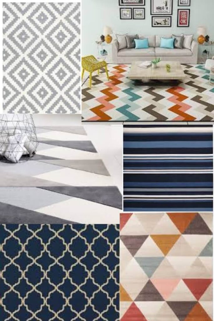 geometric pattern rugs