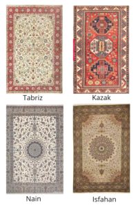 types of Persian rugs