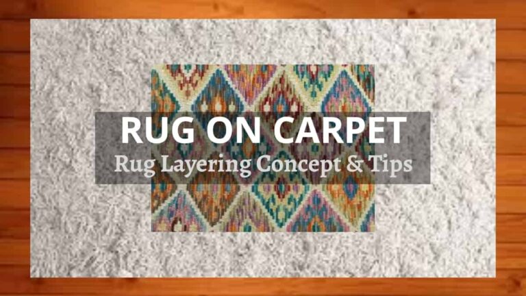 rug on carpet