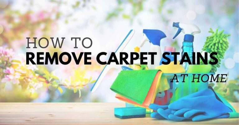 How To Remove Stains From Carpet At Home