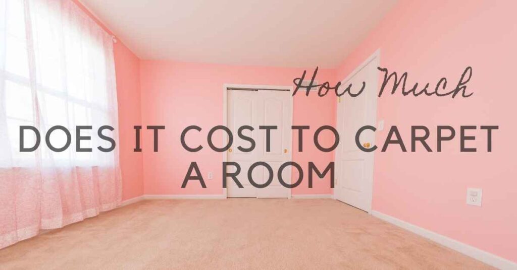 how much does it cost to carpet a 10x12 room