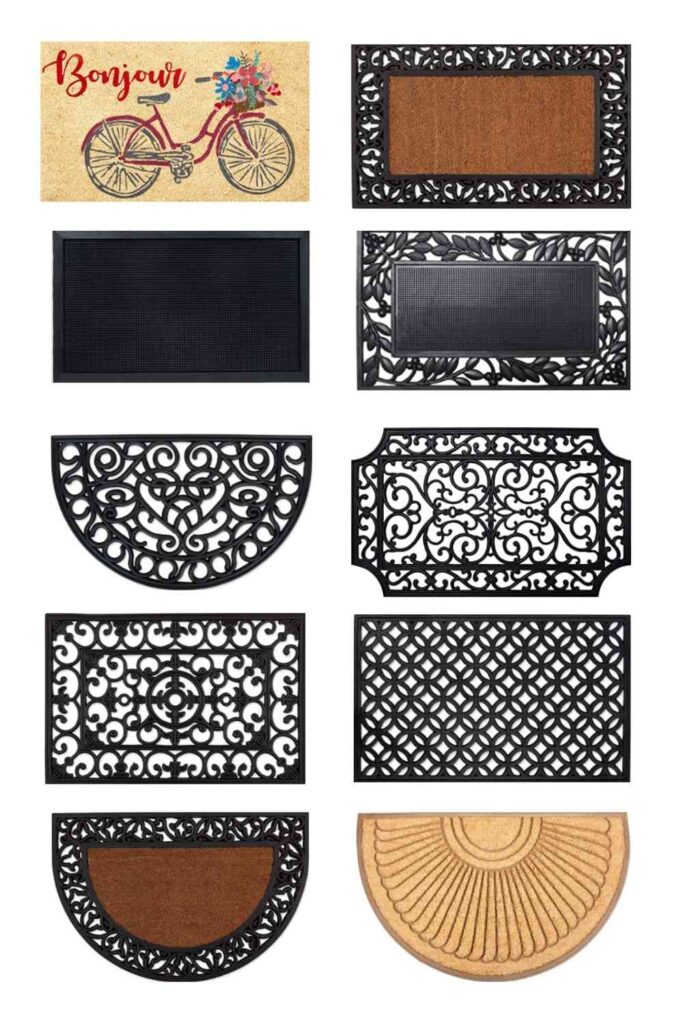 rubber doormats