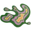 wingspan rug abstract shaped rug
