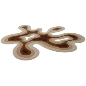 splash shades of brown rug-firugs